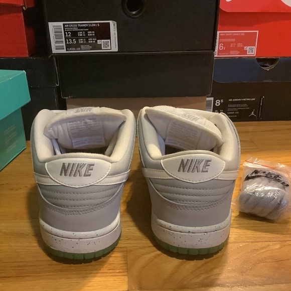 Nike SB Dunk Low Wolf Grey Marty McFly Mens Size 8 RARE - VINTAGE - Picture 9 of 14